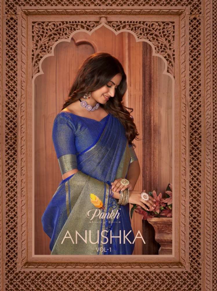 pankh anushka vol 1 linen khadi silk sarees wholesale 
