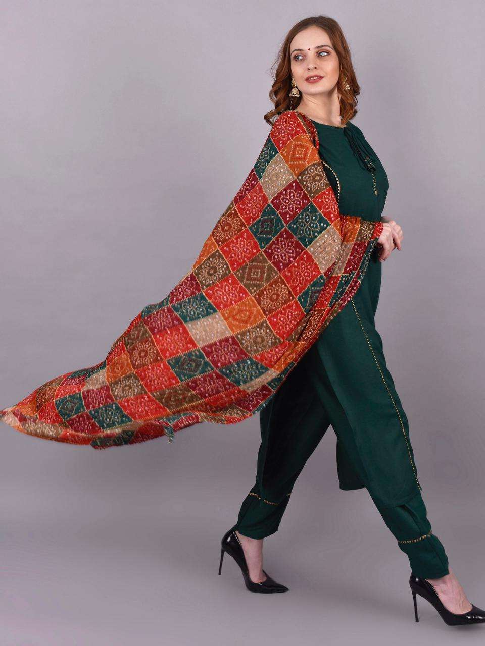 pr 1119-1122 Kurta Bottom With Dupatta at great price 