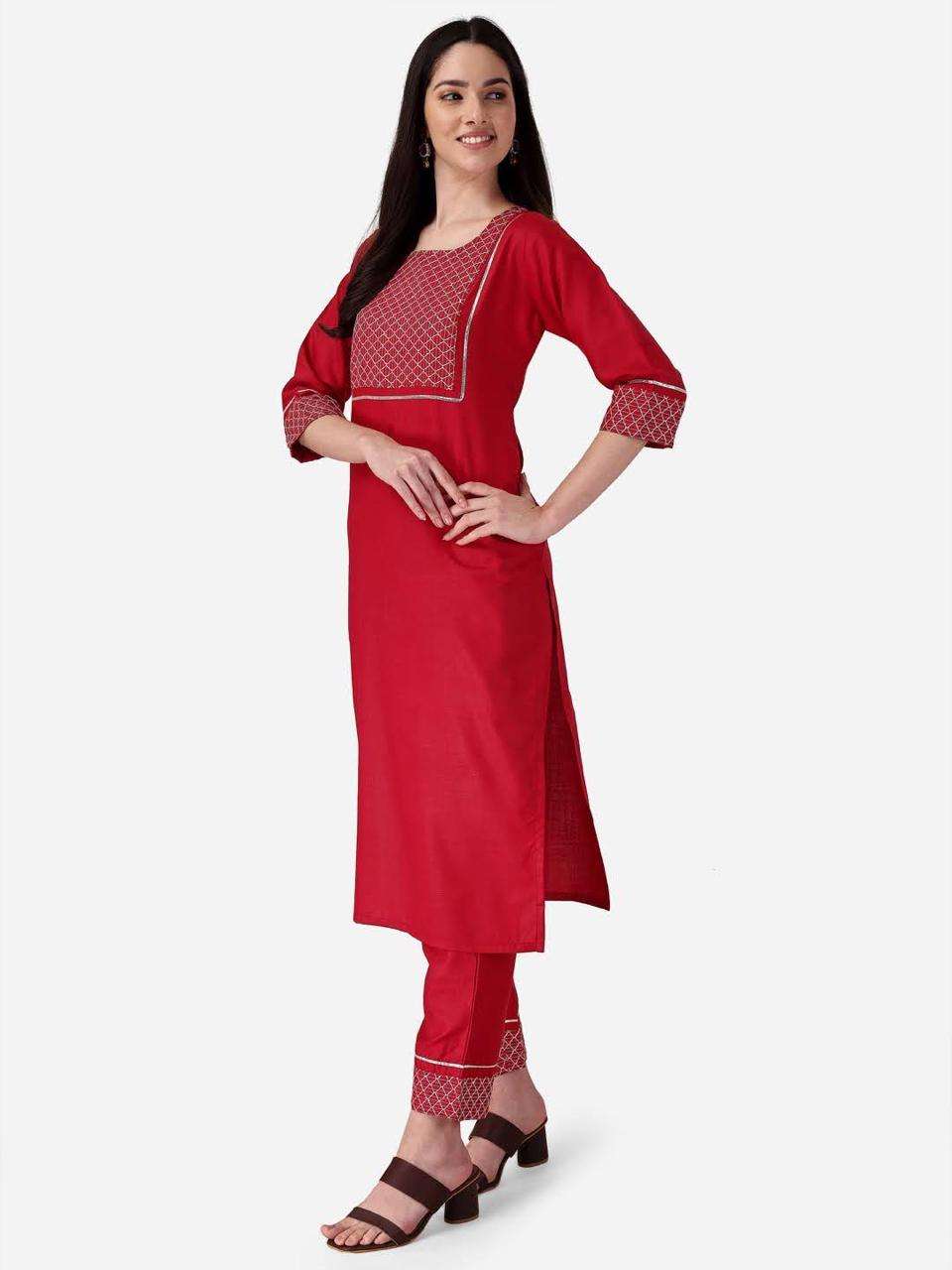 pr 121-125 kurta with bottom pair manufacturer 