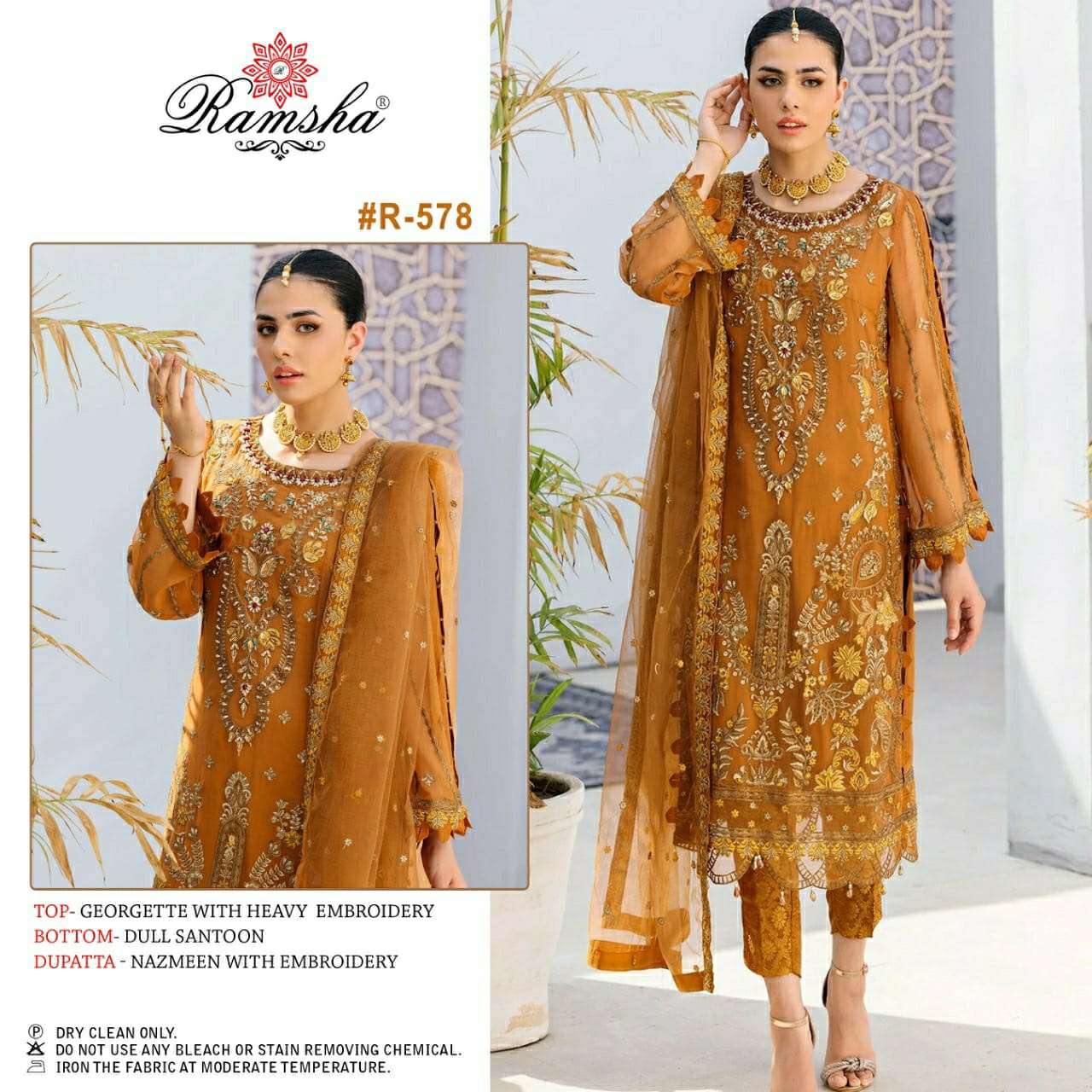 ramsha r 578 pakistani super hit salwar kameez
