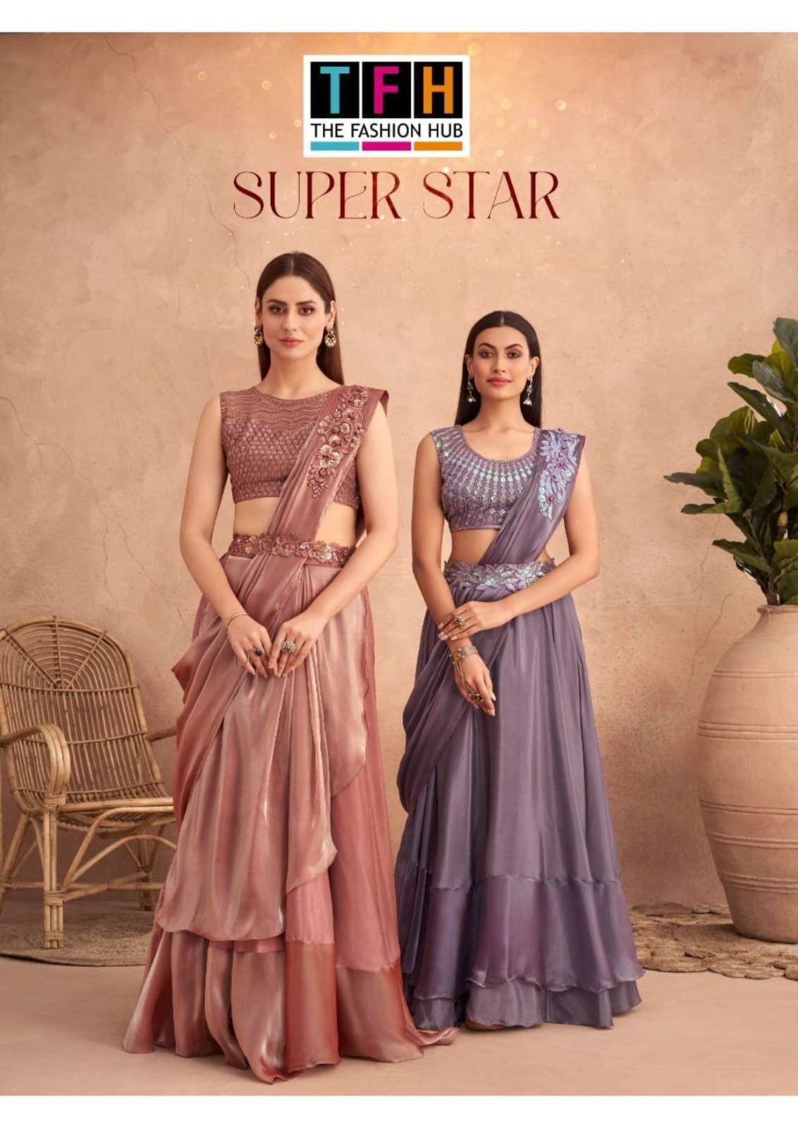 tfh super star nx exclusive ready to wear saree collection