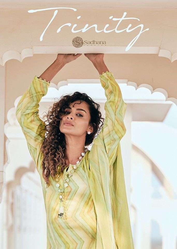 trinity by sadhana fashion pure cotton solid exclusive fancy suits