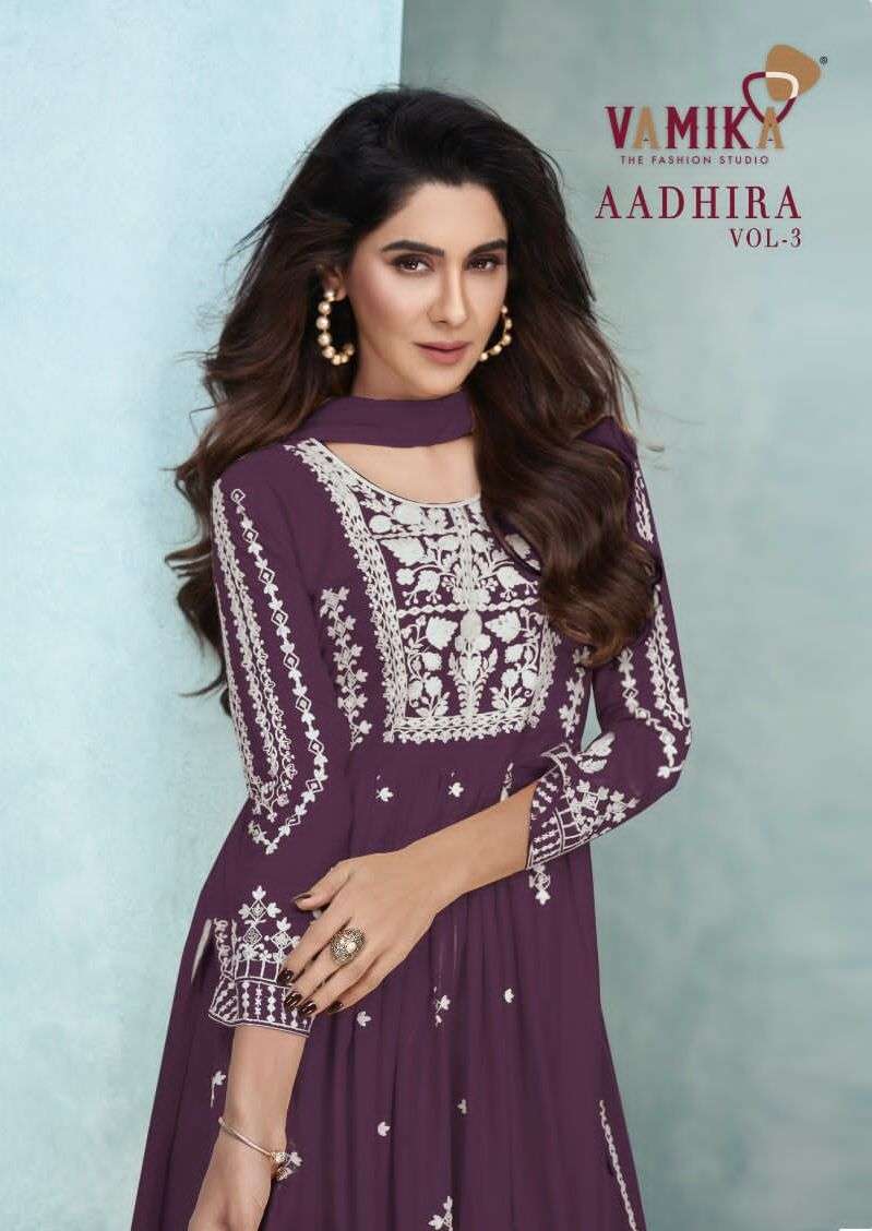 vamika aadhira vol 3 full stitch nayra style salwar kameez