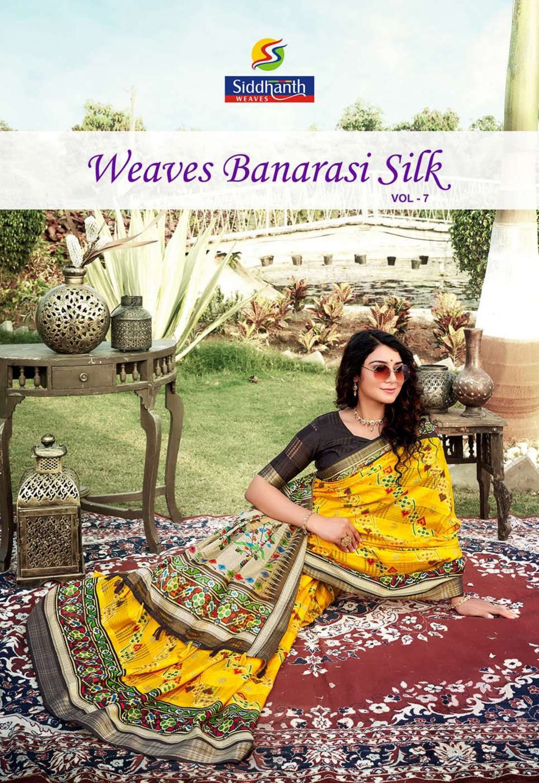 weaves banarasi silk vol 7 by siddhanth weaves authorized saree seller at wholesale 