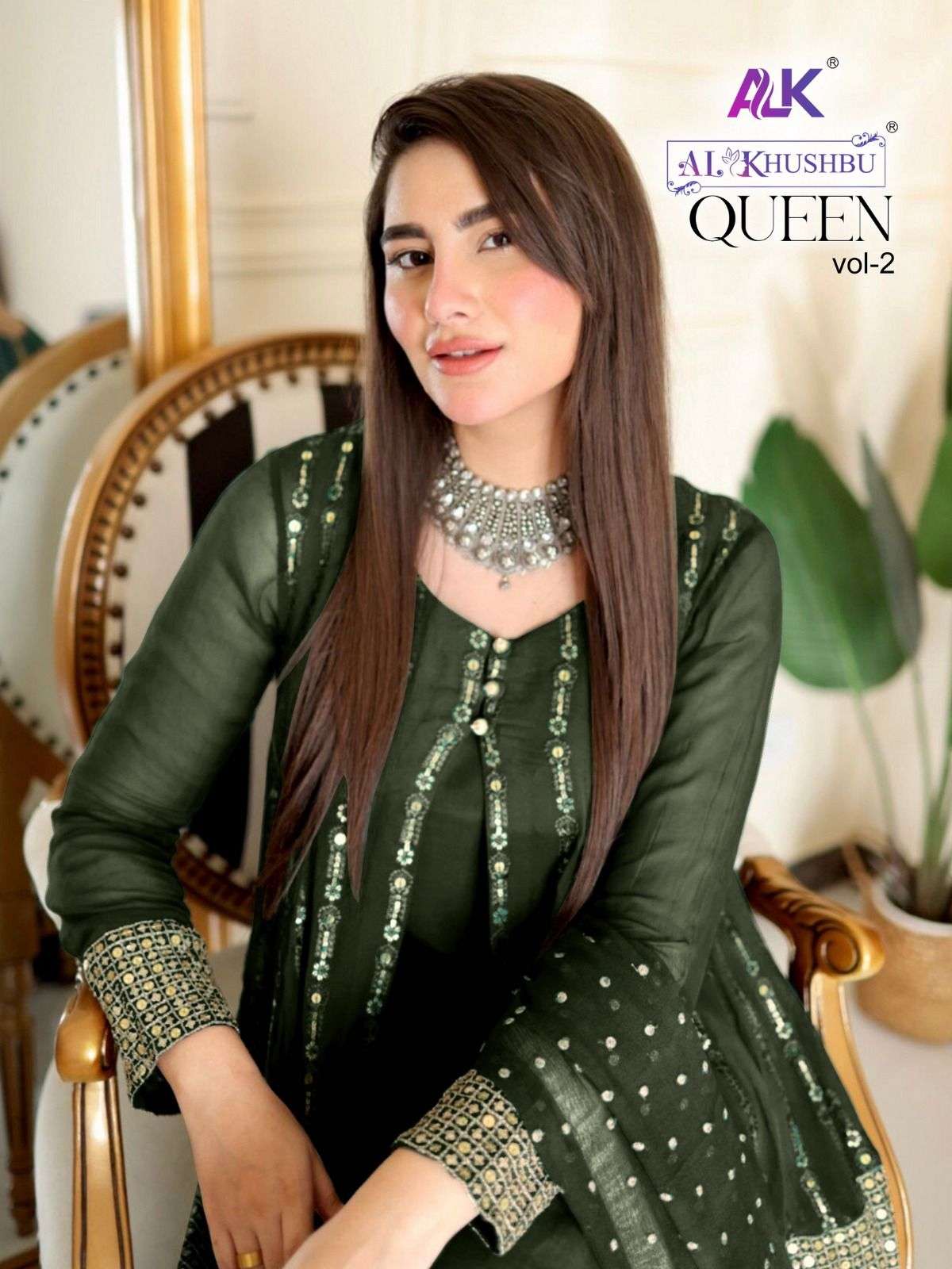 al khushbu queen vol 2 georgette pakistani fancy salwar kameez