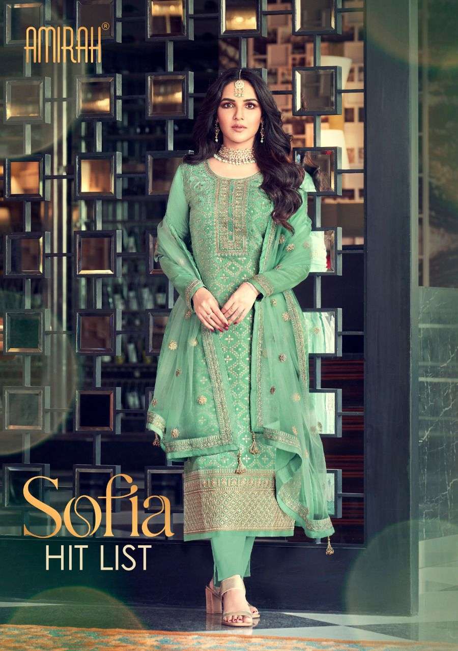 amirah sofia hit list dola jacquard unstitched pakistani dress material 