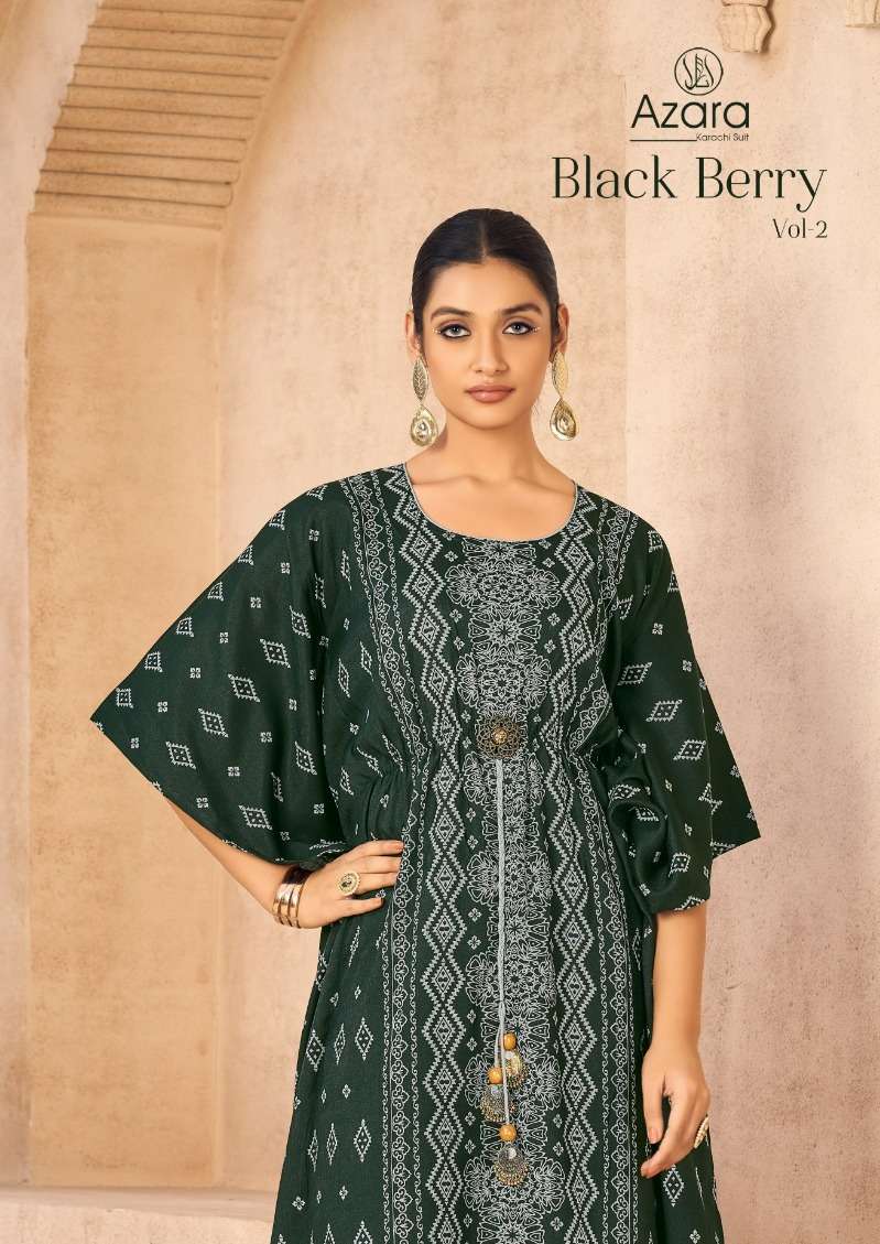 azara black berry vol 2 designer print pakistani suit
