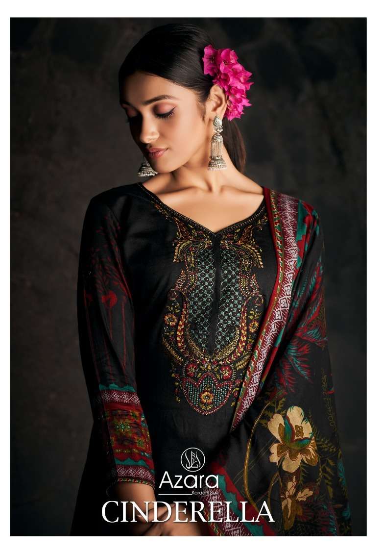 azara cinderalla by radhika fashion pure jam cotton latest designer salwar kameez