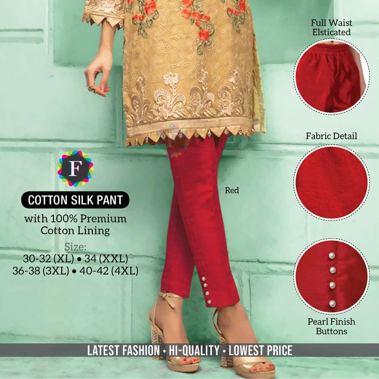 Cotton Silk Pant Bottom Wear Collection Pants Buy Online
