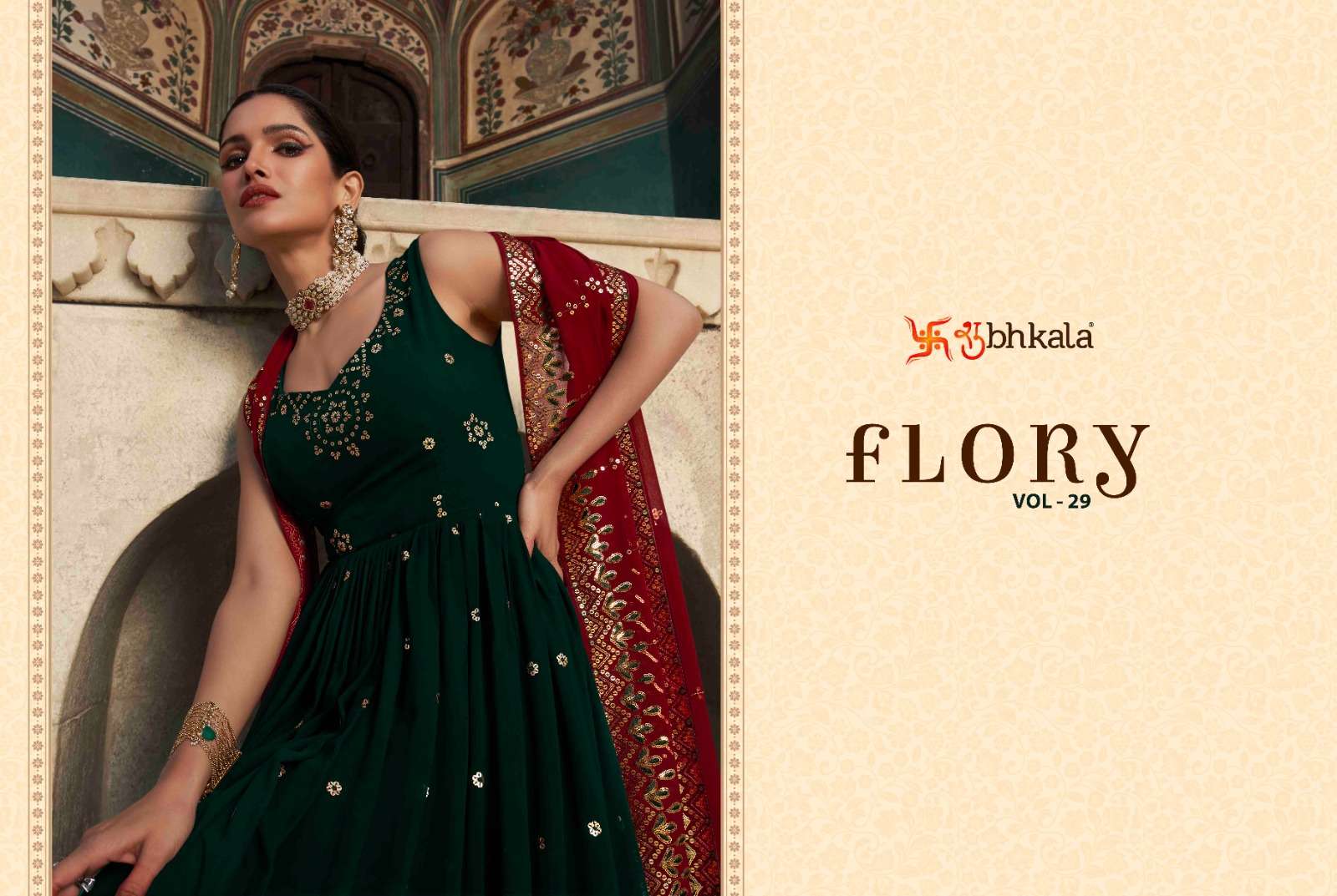 Flory Vol. 29 Festival Style Long Anarkali style Gown Collection
