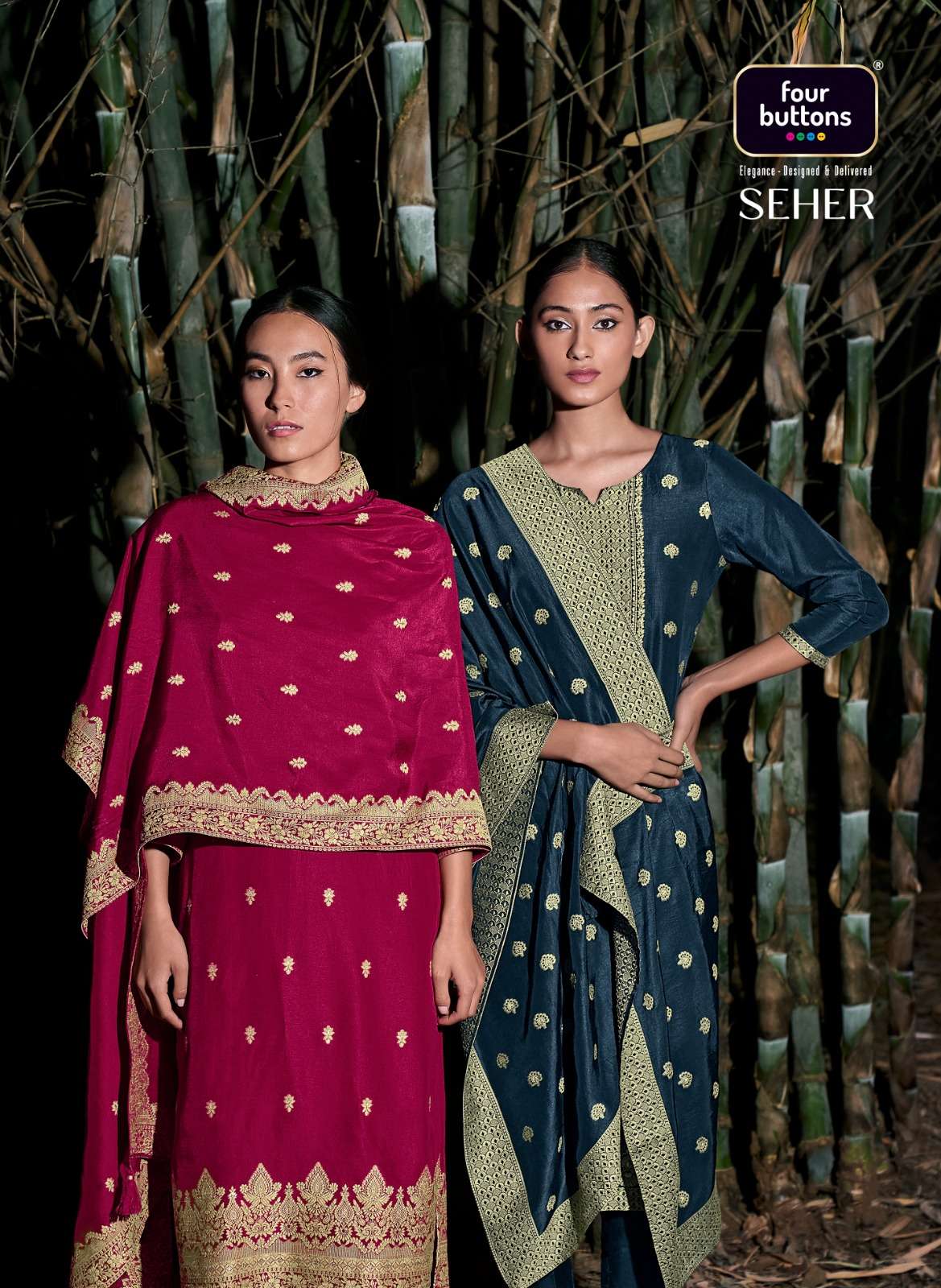 four buttons seher readymade adorable designer salwar kameez