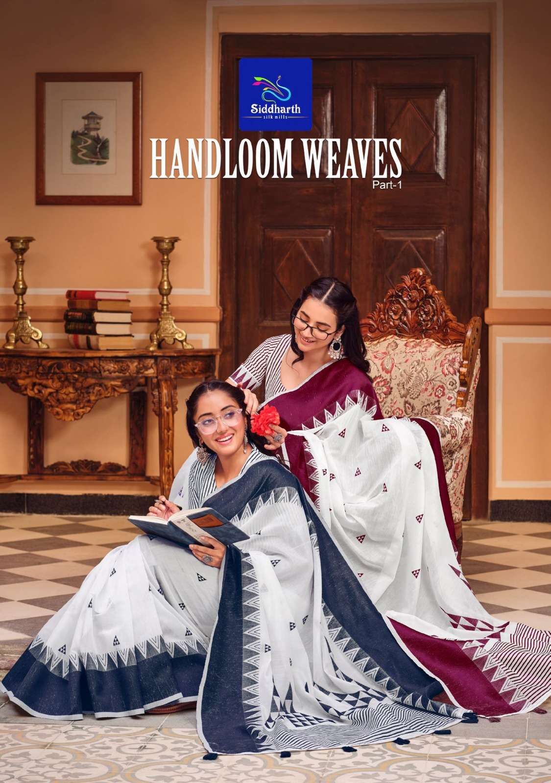handloom weaves by siddharth silk mills fancy south test sarees wholesaler