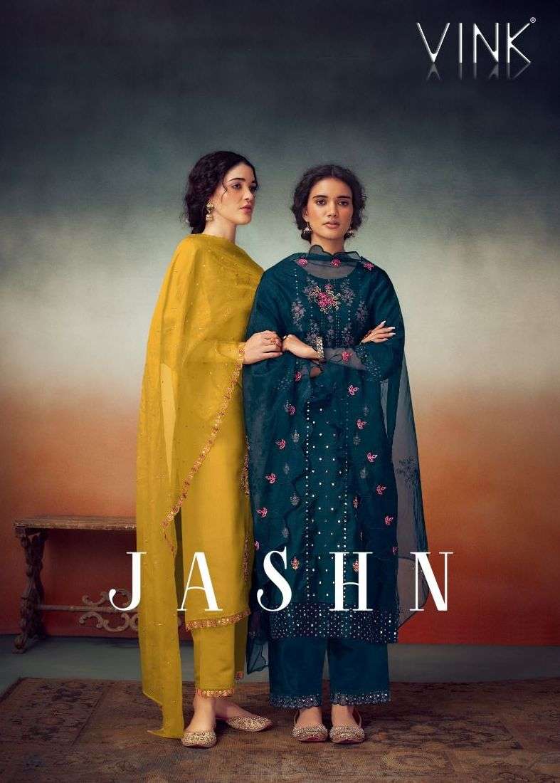 jashn by vink pure viscose muslin readymade kurta and pants with dupatta
