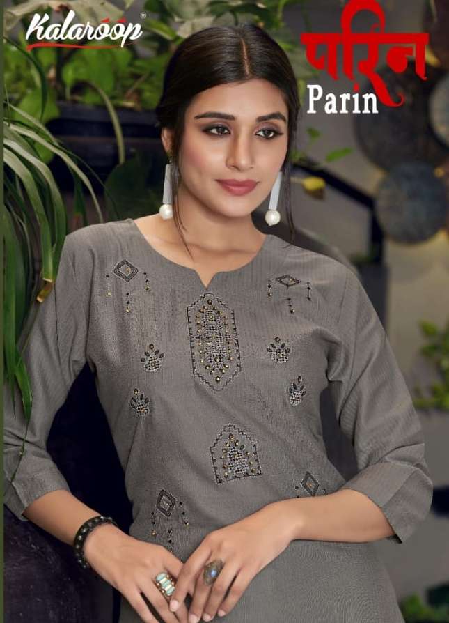 kalaroop parin readymade cotton summer kurti collection 