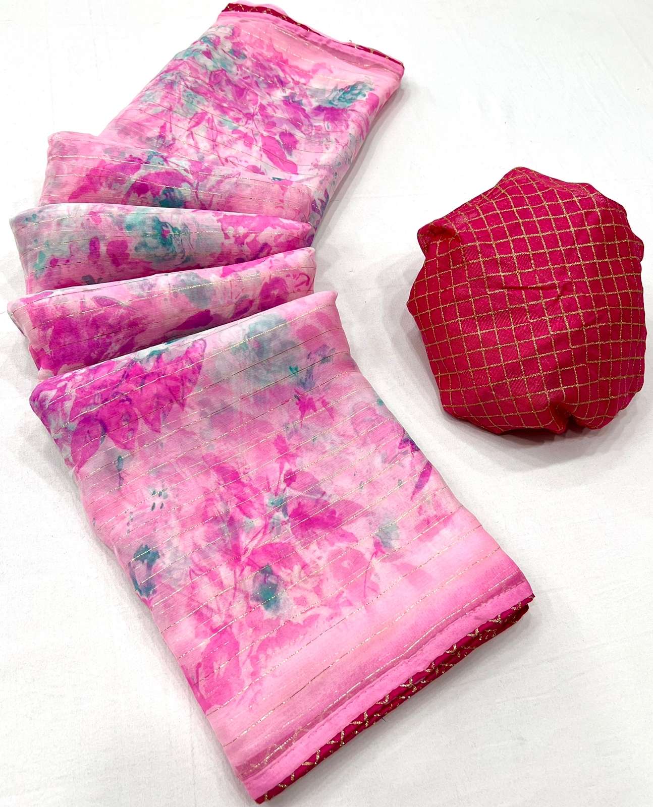 lt fashions mahima chiffon printed saris wholesale 