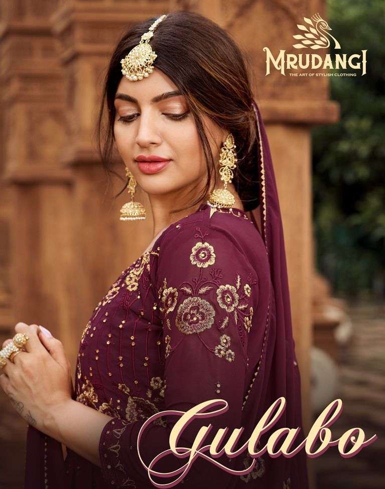 mrudangi lauched gulabo 2009 series a premium sarara collection with embroedery work latest salwar kameez 