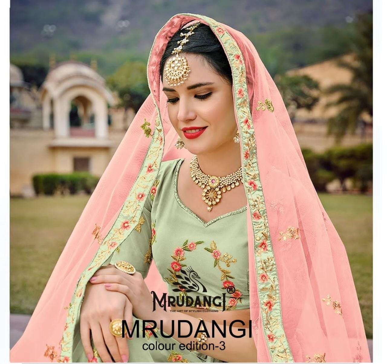 mrudangi moksha colour edition 3 beautiful designer lehenga choli