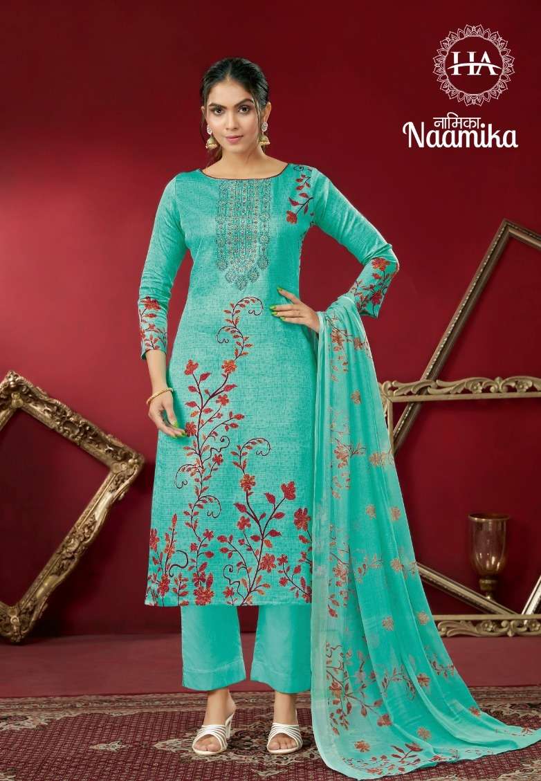 naamika harshit fashion hub alok suit jam digital print salwar suit material