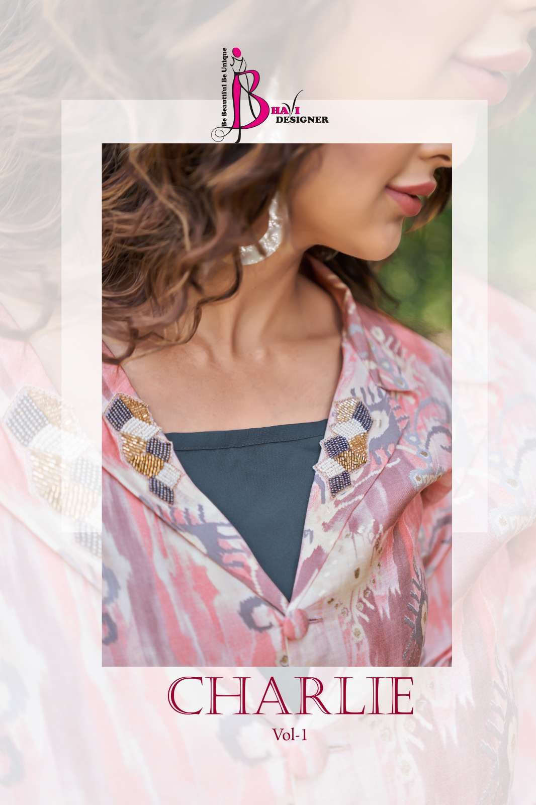 pr charlie vol 1 readymade viscose silk indo western top and tube or pant