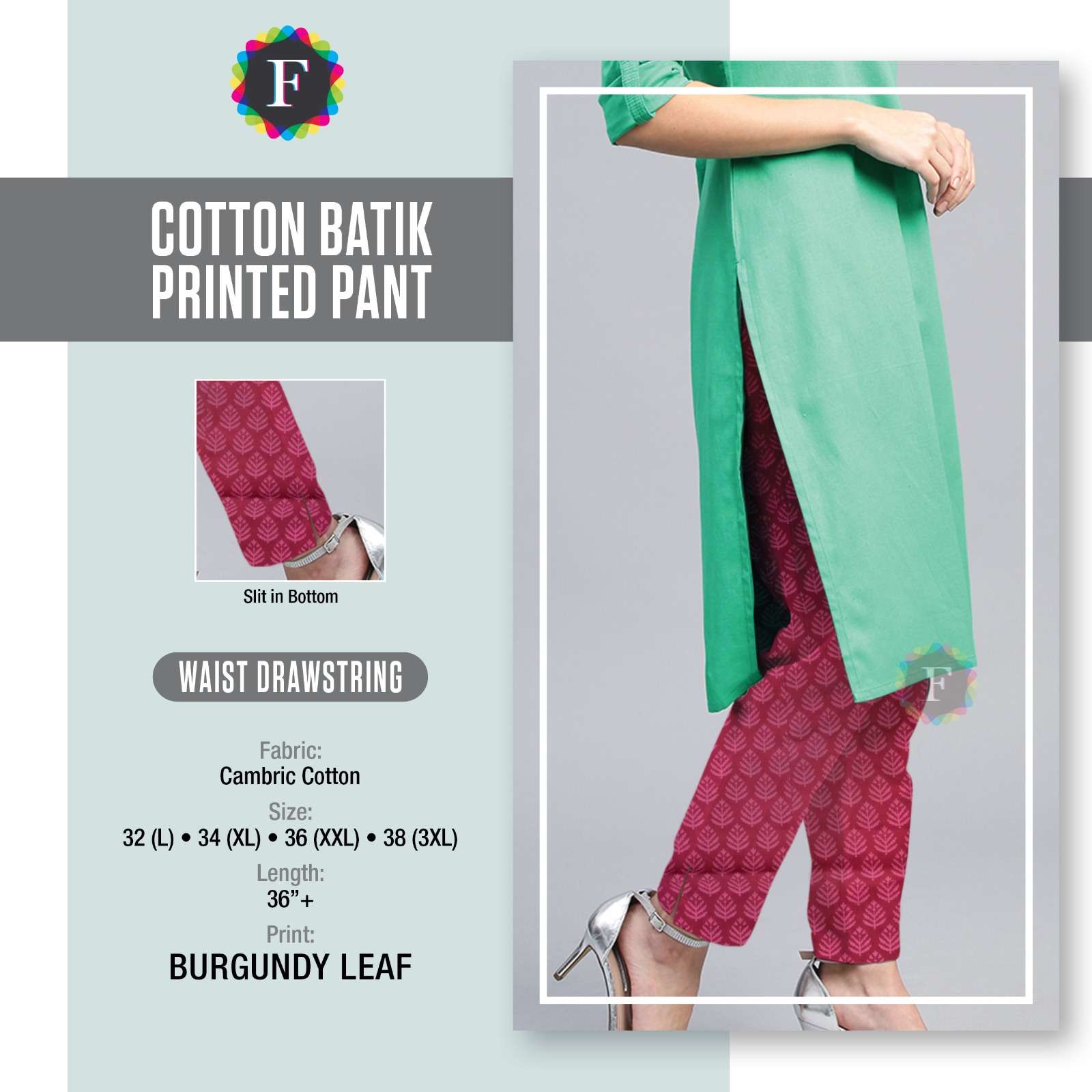 pr cotton batik pant ethnic wear bottom pants collection manufacturer 