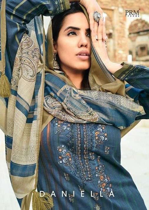 prm trendz surat daniella jam silk ladies unstitched suits 