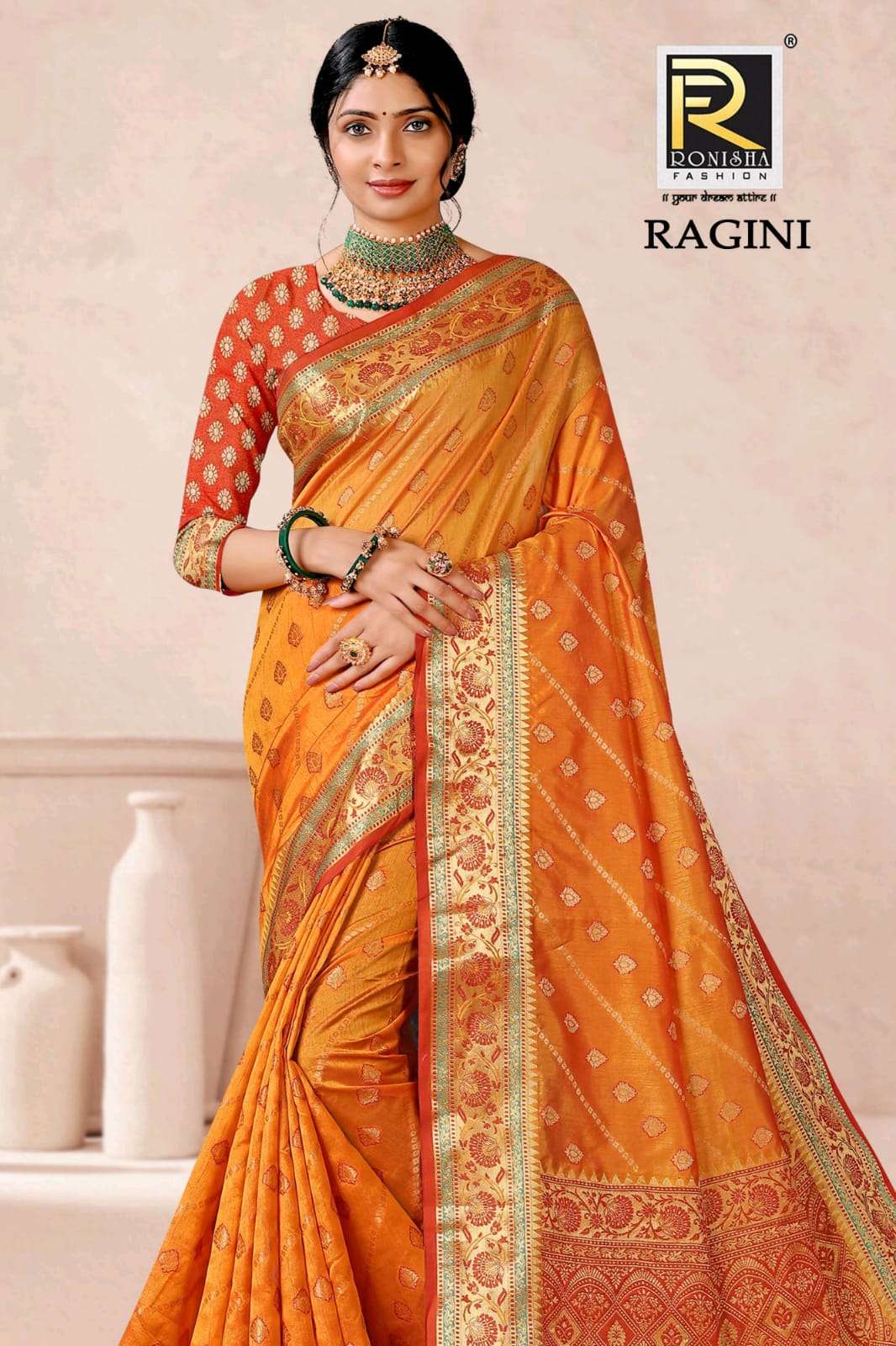 Ragini by ranjna saree Banarasi silk exclusive saree collection wholesale 