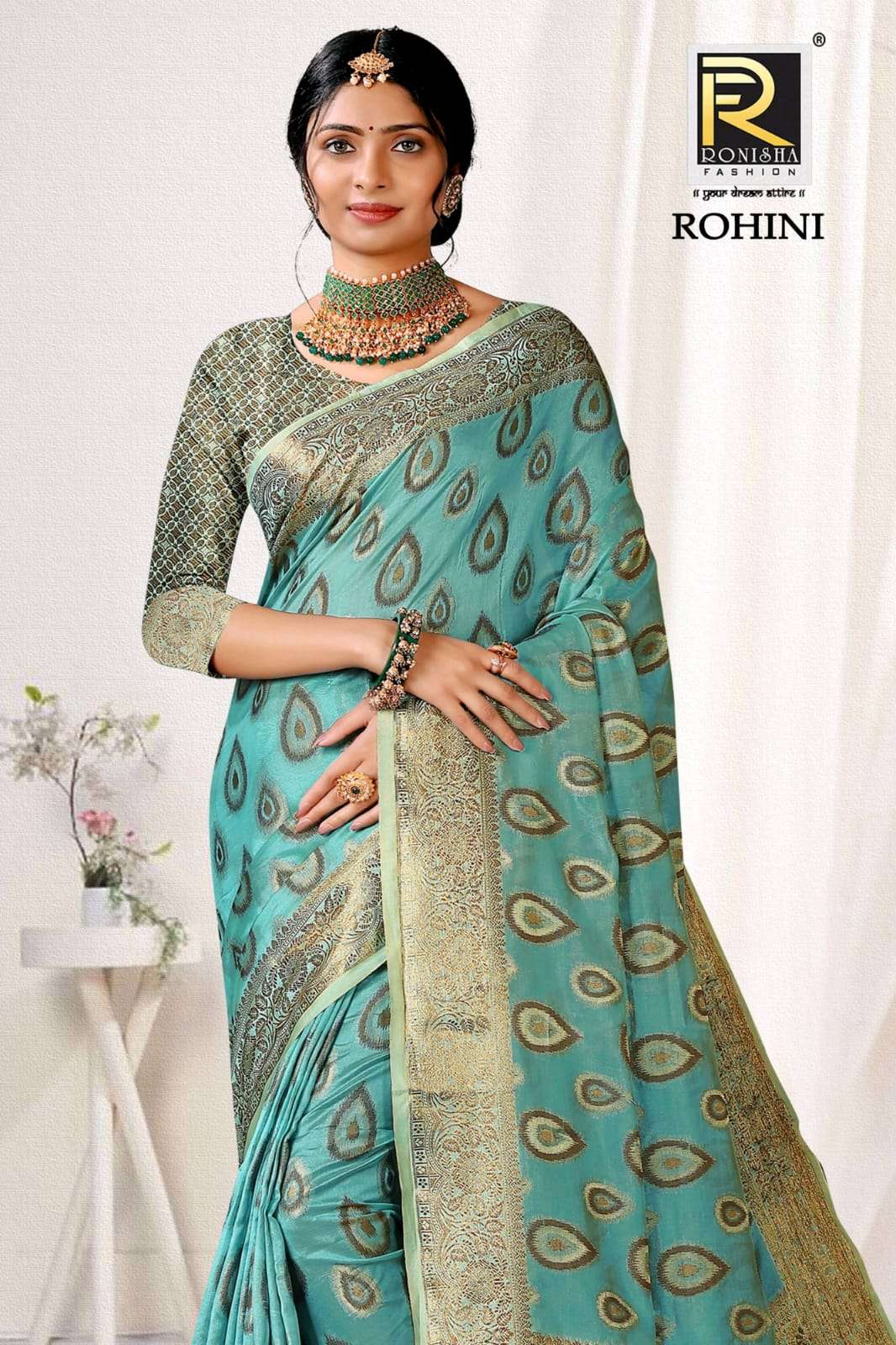 Rohini by ranjna saree Banarasi silk super hit collection 