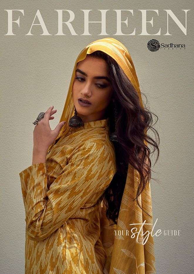 sadhana fashion farheen jaam silk embroidery with digital print salwar kameez