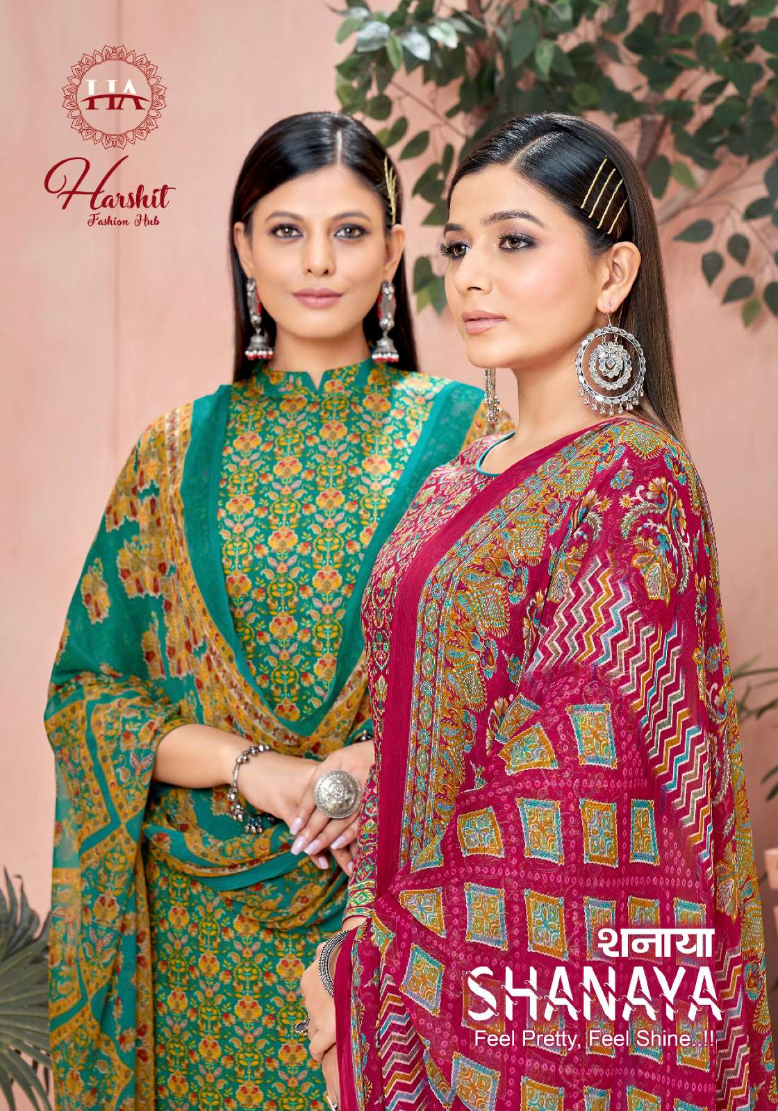 shanaya harshit fashion hub by alok suit jaam print salwar kameez material