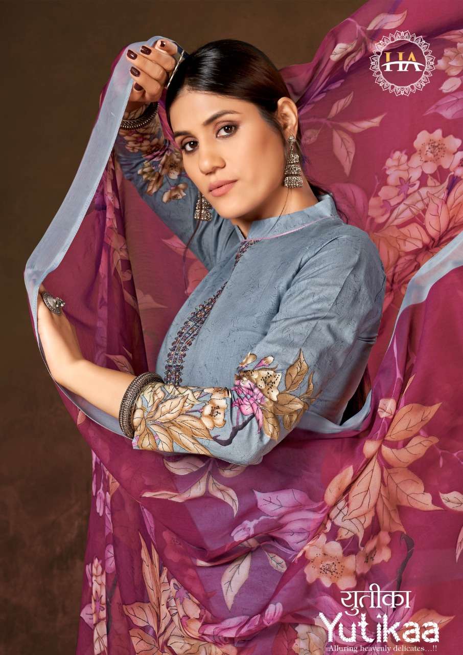 yutikaa harshit fashion hub by alok suit cambric print salwar kameez material 