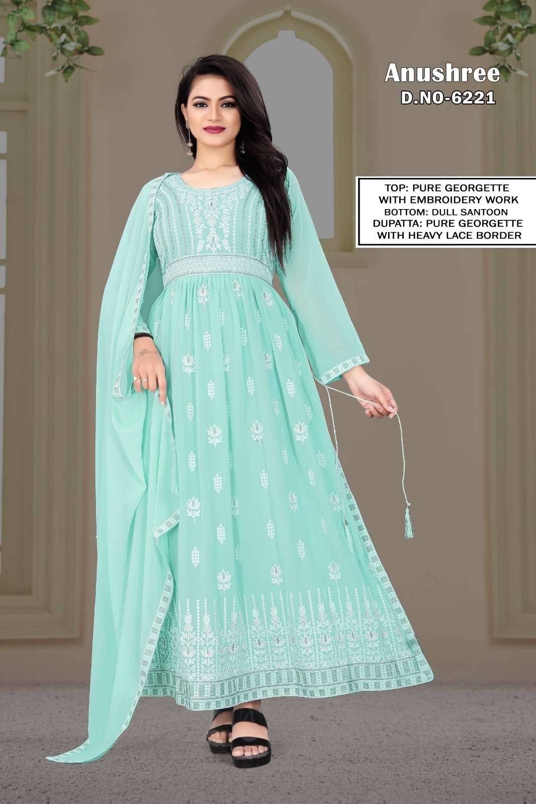 anushree by vedanti fancy nayra cut salwar kameez collection