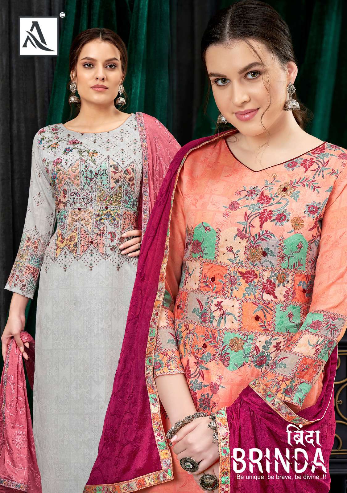 brinda by alok suit designer print salwar suit collection