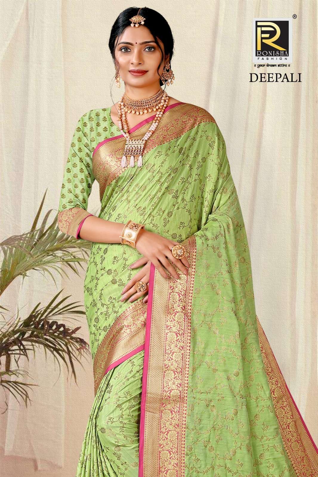 Deepali  by Ranjna saree Banarsi silk exclusive saree collection