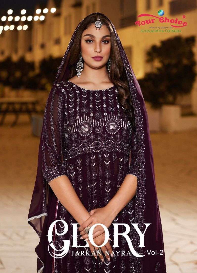 glory vol 2 by your choice readymade eid special nayra cut salwar kameez 