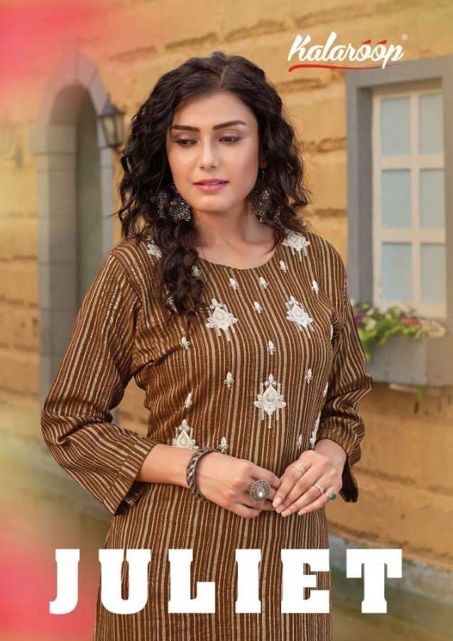 juliet kalaroop readymade casual wear fancy kurti