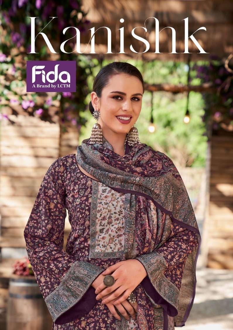 kanishk by fida digital cotton pakistani suit collection