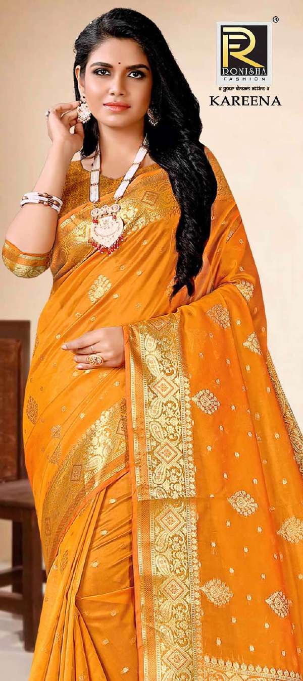 Kareena by Ranjna saree Banarsi silk exclusive saree collection