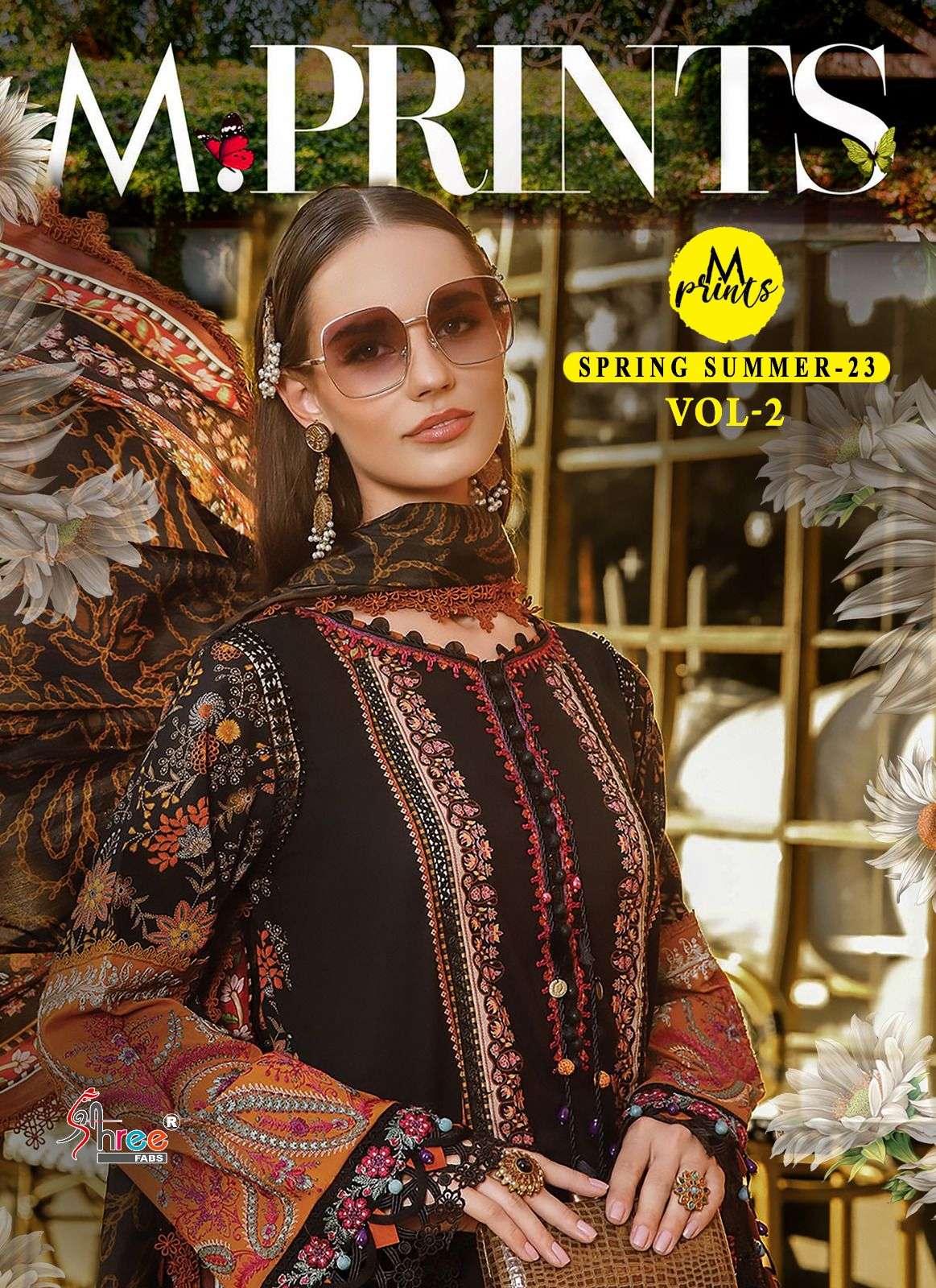 m prints spring summer 23 vol 2 by shree fabs exclusive digital pakistani suit