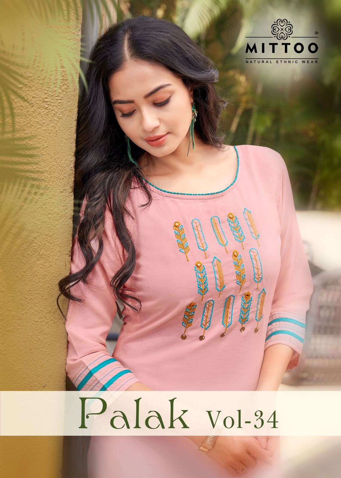 mittoo palak vol 34 readymade casual wear kurti 