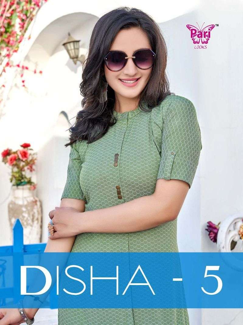 pari disha vol 5 western look streachable stylish kurti 