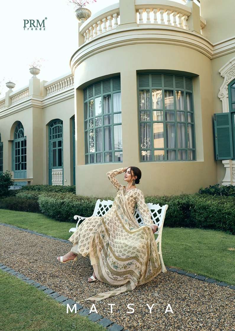 prm trendz present matsya amazing digital print salwar suit collection