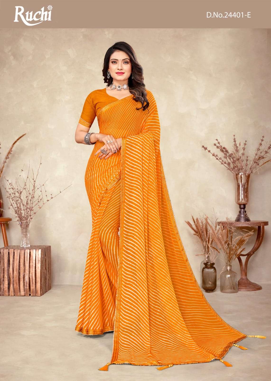 ruchi jalpari vol 4 chiffon daily wear saree collection 