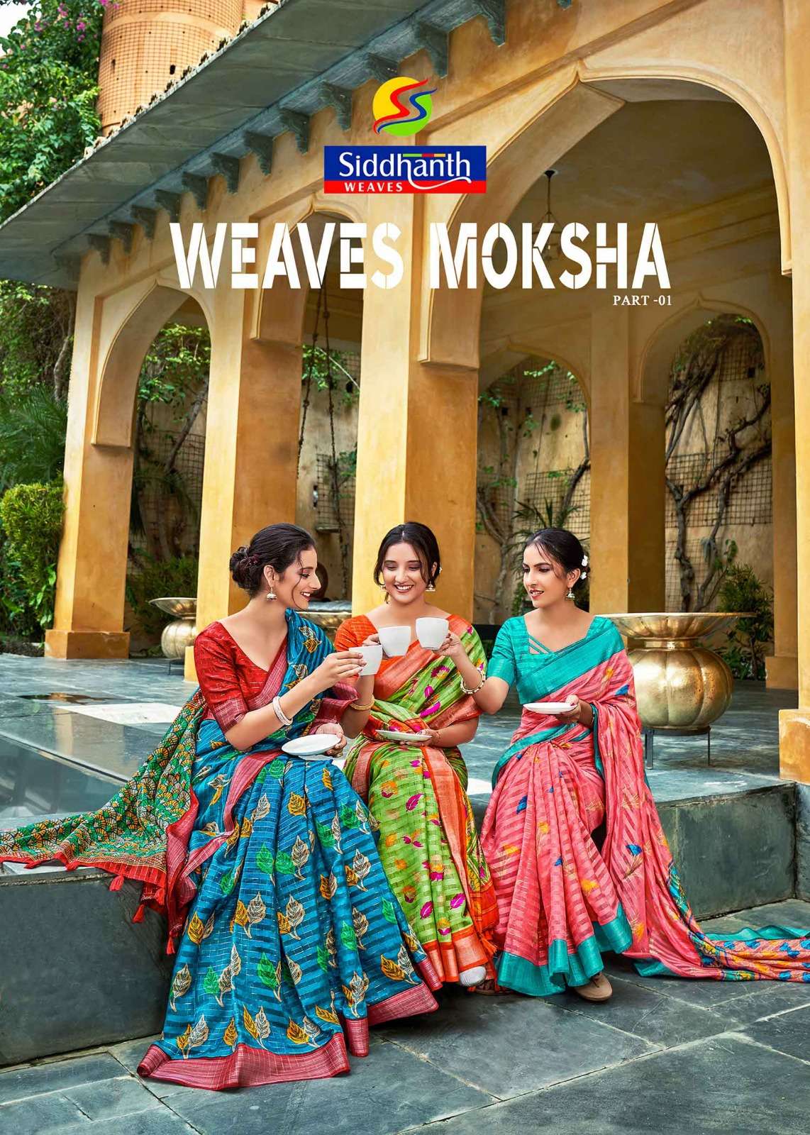 siddhantha weaves moksha vol 1 designer amazing saree collection 