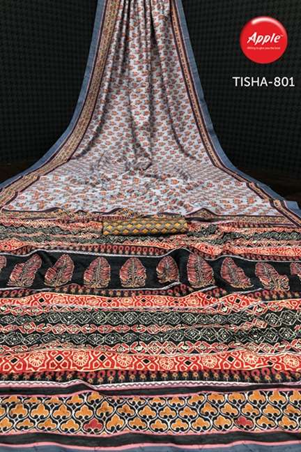 tisha vol 8 by apple sarees adorable print saree collection