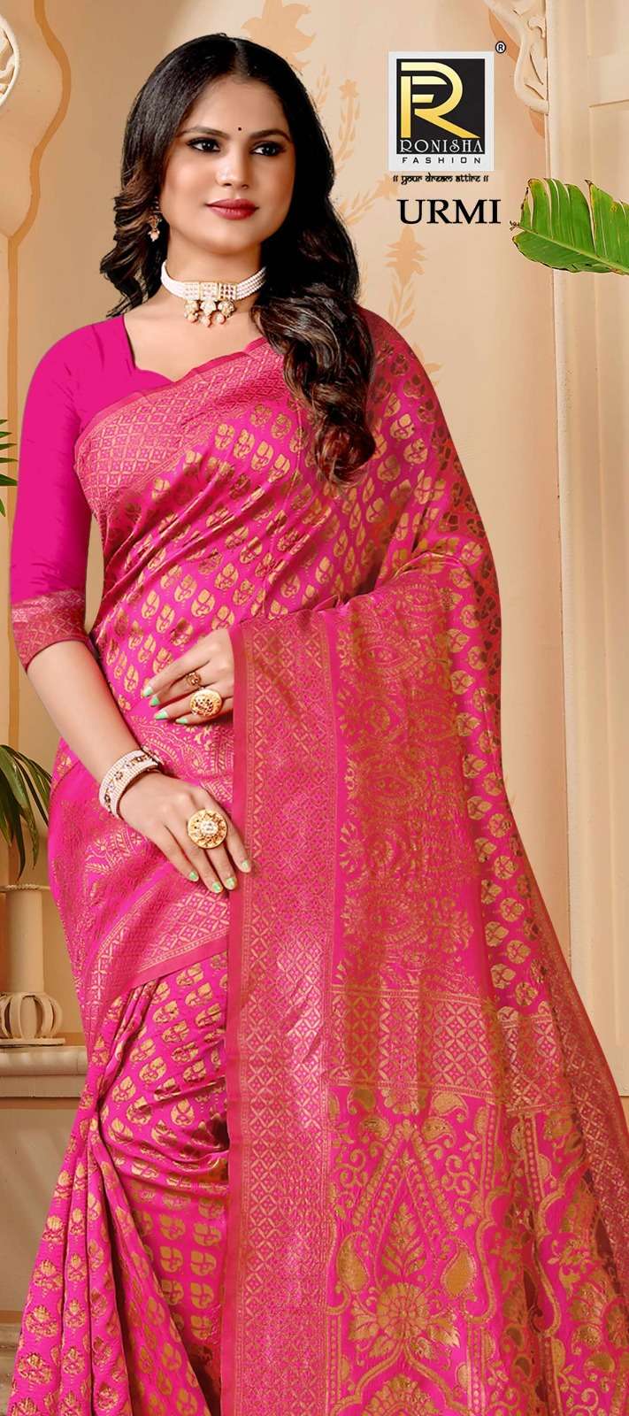 Urmi  by ranjna saree silk fabrics super hit collecton 
