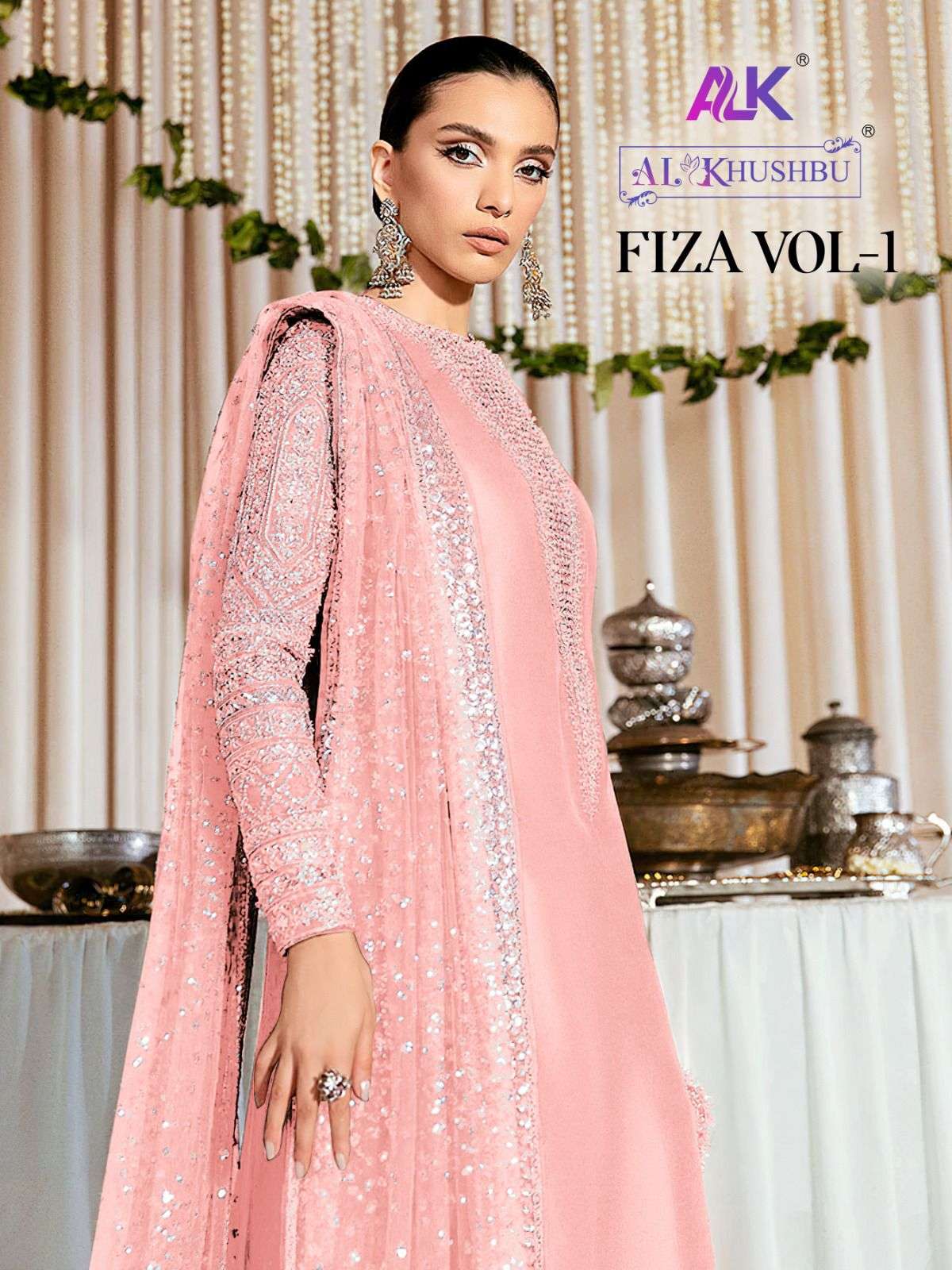 al khushbu fiza vol 1 designer wedding pakistani concept salwar kameez collection 