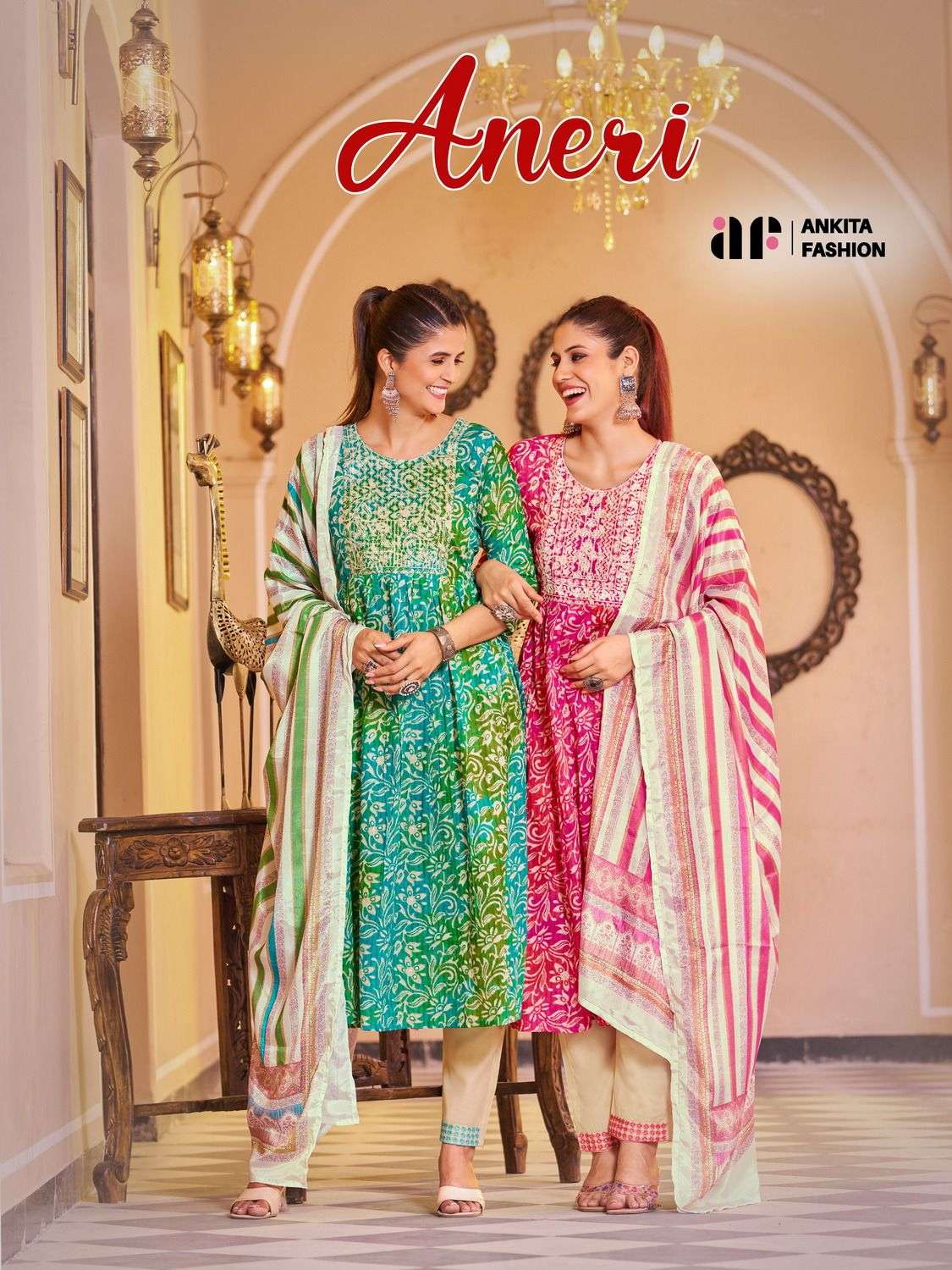 ankita fashion present aneri readymade fancy nayra style salwar kameez 