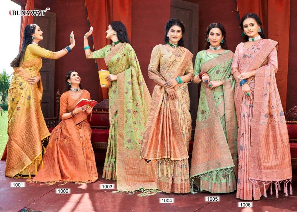 bunawat kanhaiya designer silk saris wholesaler