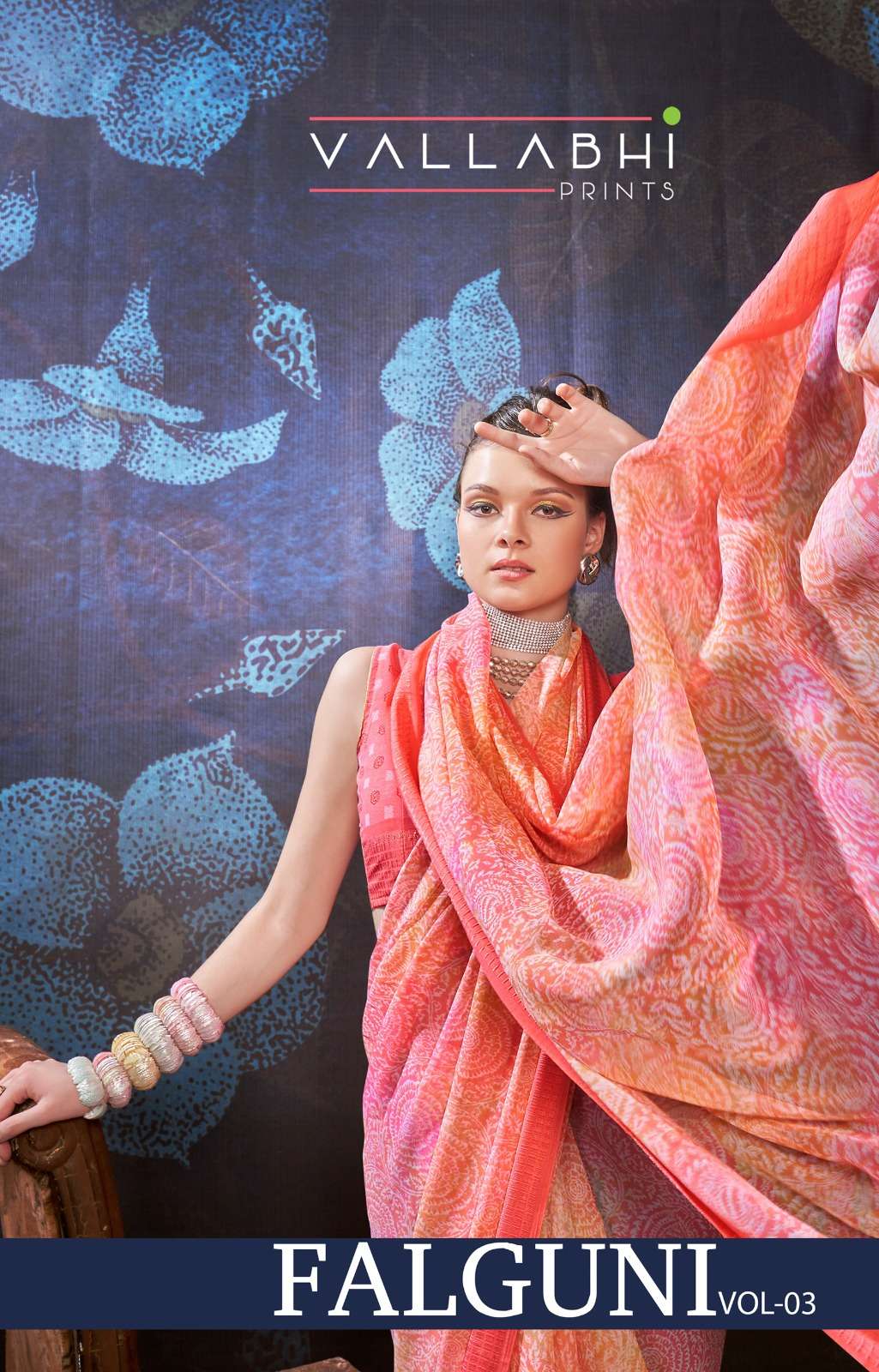 falguni vol 3 by vallabhi prints designer daily wear saree collection 