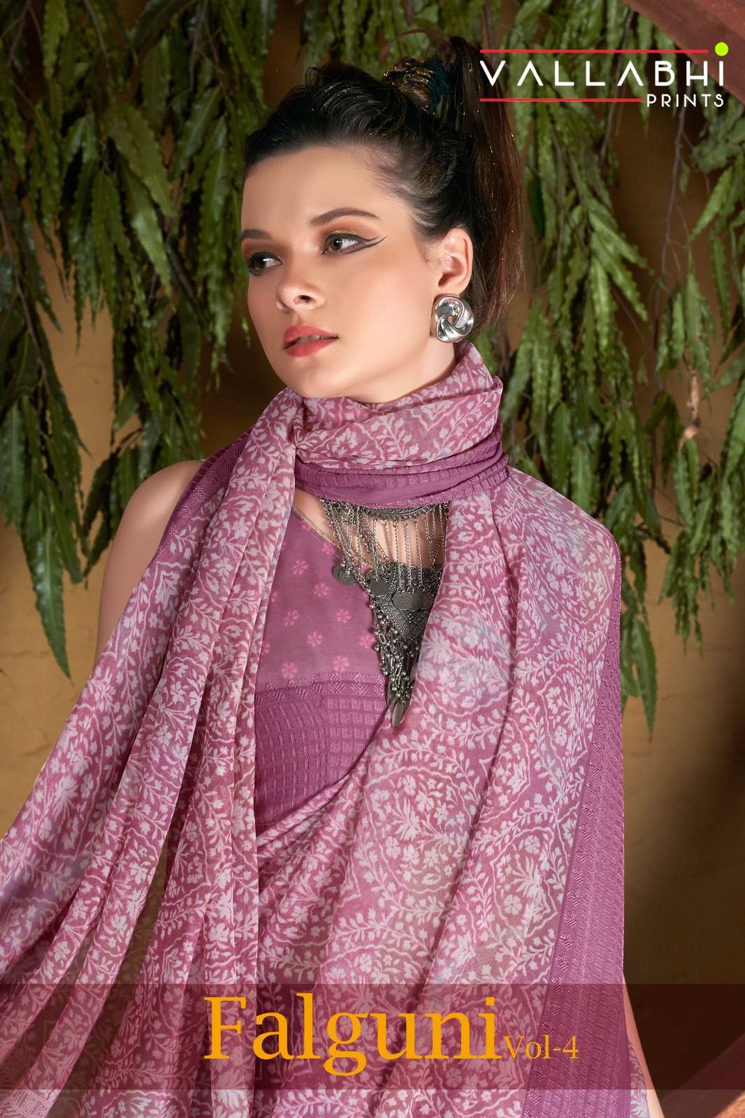 falguni vol 4 by vallabhi prints casual wear saree collection 